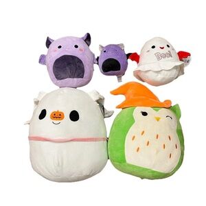 Squishmallows Squishmallow Halloween Plush Stuffed Toy‎ Set Bundle Lot